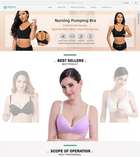 【X646】内衣服饰丨外贸询盘站